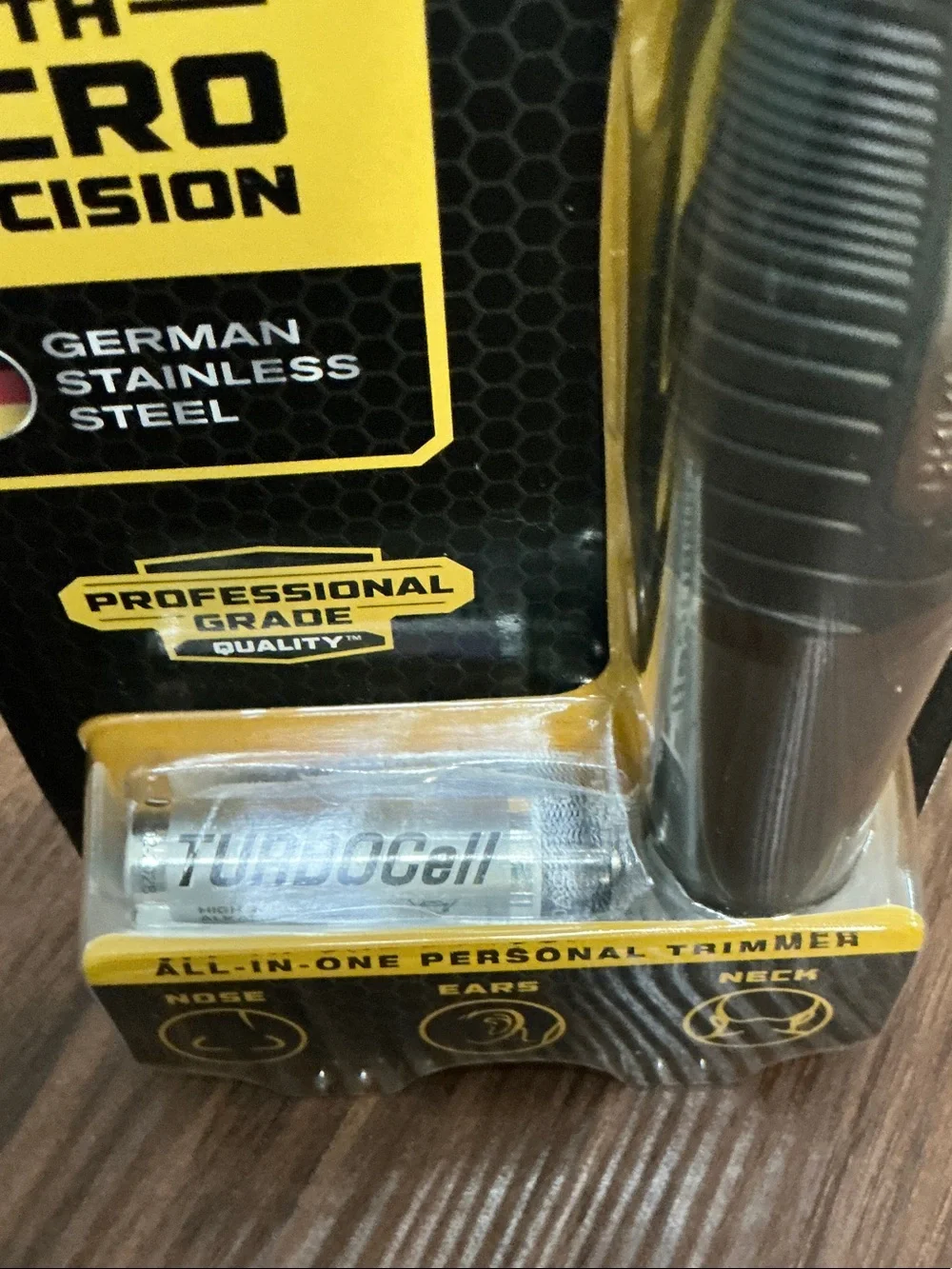 Titanium Max Personal Trimmer - Black & Yellow